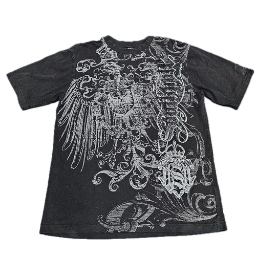 Baroque eagle graphic tee rare find at Inti Vintage