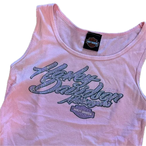 Harley-Davidson rhinestone tank at Inti Vintage